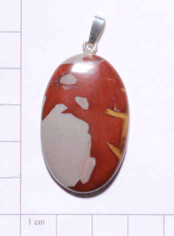 Noreena-Jaspis-Anhänger, Cabochon