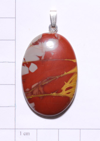 Noreena-Jaspis-Anhänger, Cabochon