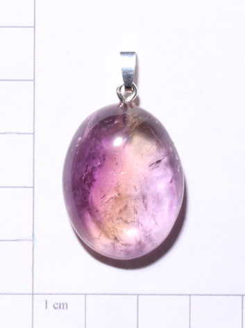 Ametrin-Anhänger, Cabochon